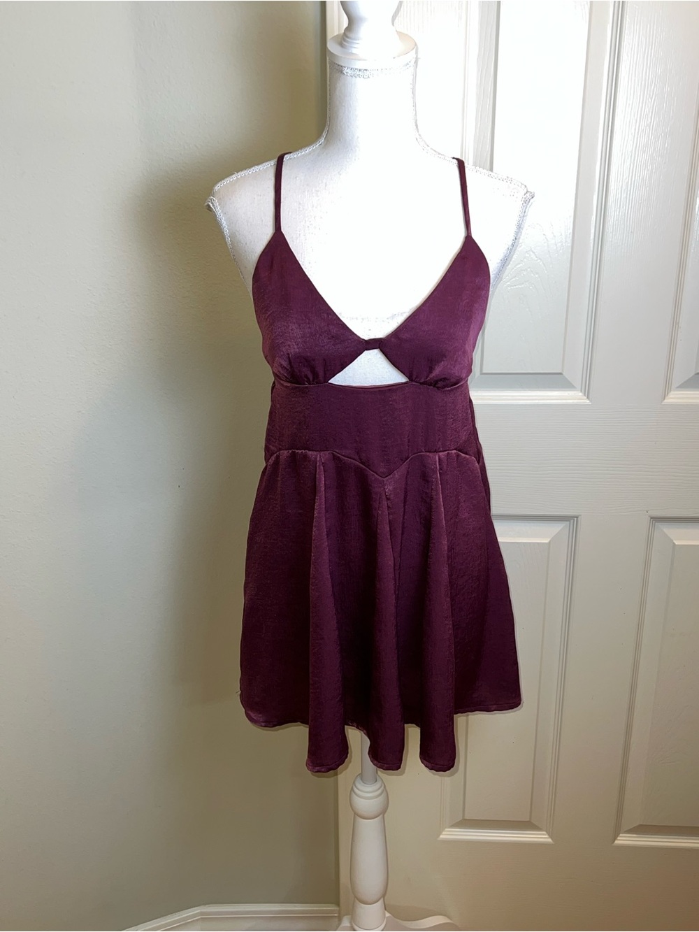 FREE PEOPLE Intimately Good Catch Mini Slip Dress